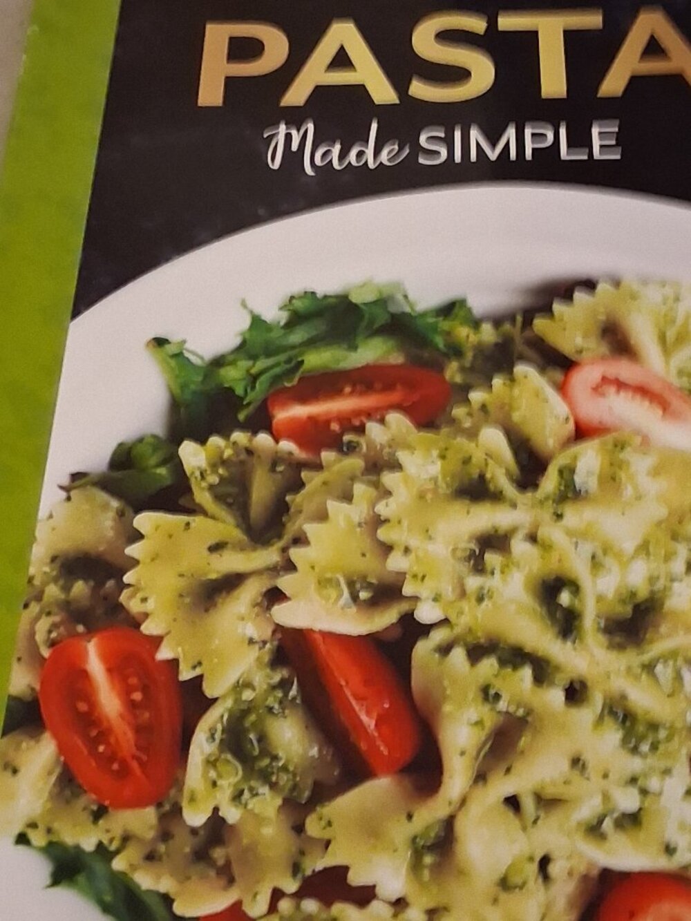 pasta recipe book